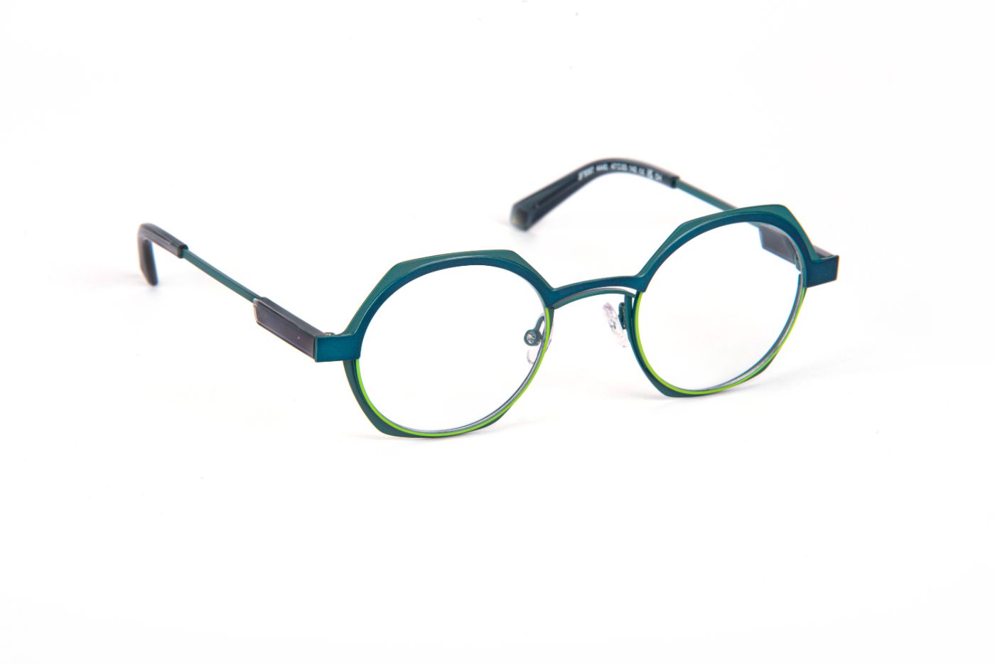 JF3097 C4440 Teal/Apple Green