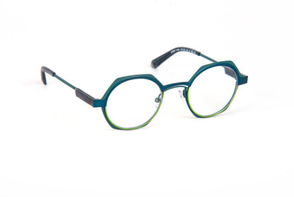 JF3097 C4440 Teal/Apple Green