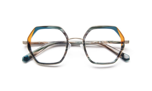 JF3102 C9044 Horn/Green/Copper/Gold