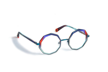 JF3103 C2860 Gradient Purple Blue/Orange/Blue