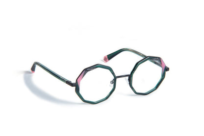 JF3103 C4781 Horn Green/Striped Black/Pink