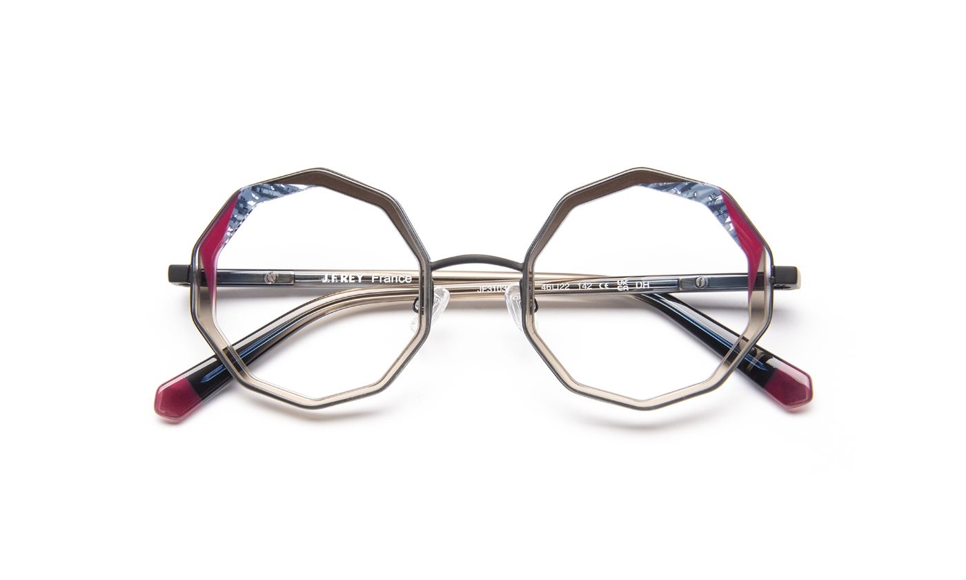 JF3103 C9727 Gradient Brown/Blue/Cherry/Black