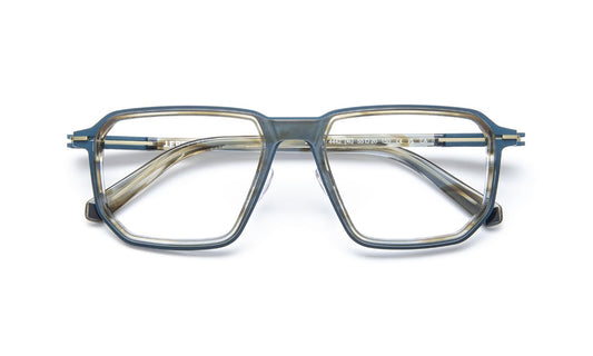 JF3107 C4442 Horn/Blue/Green
