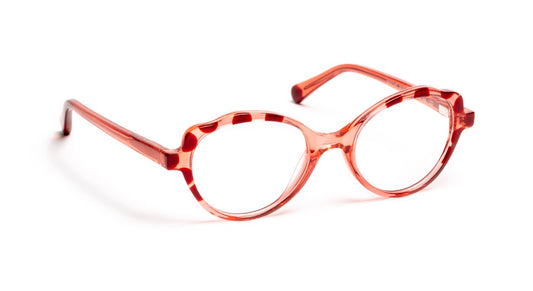 Biscuit C3030 Red Coral Small Polka Dot