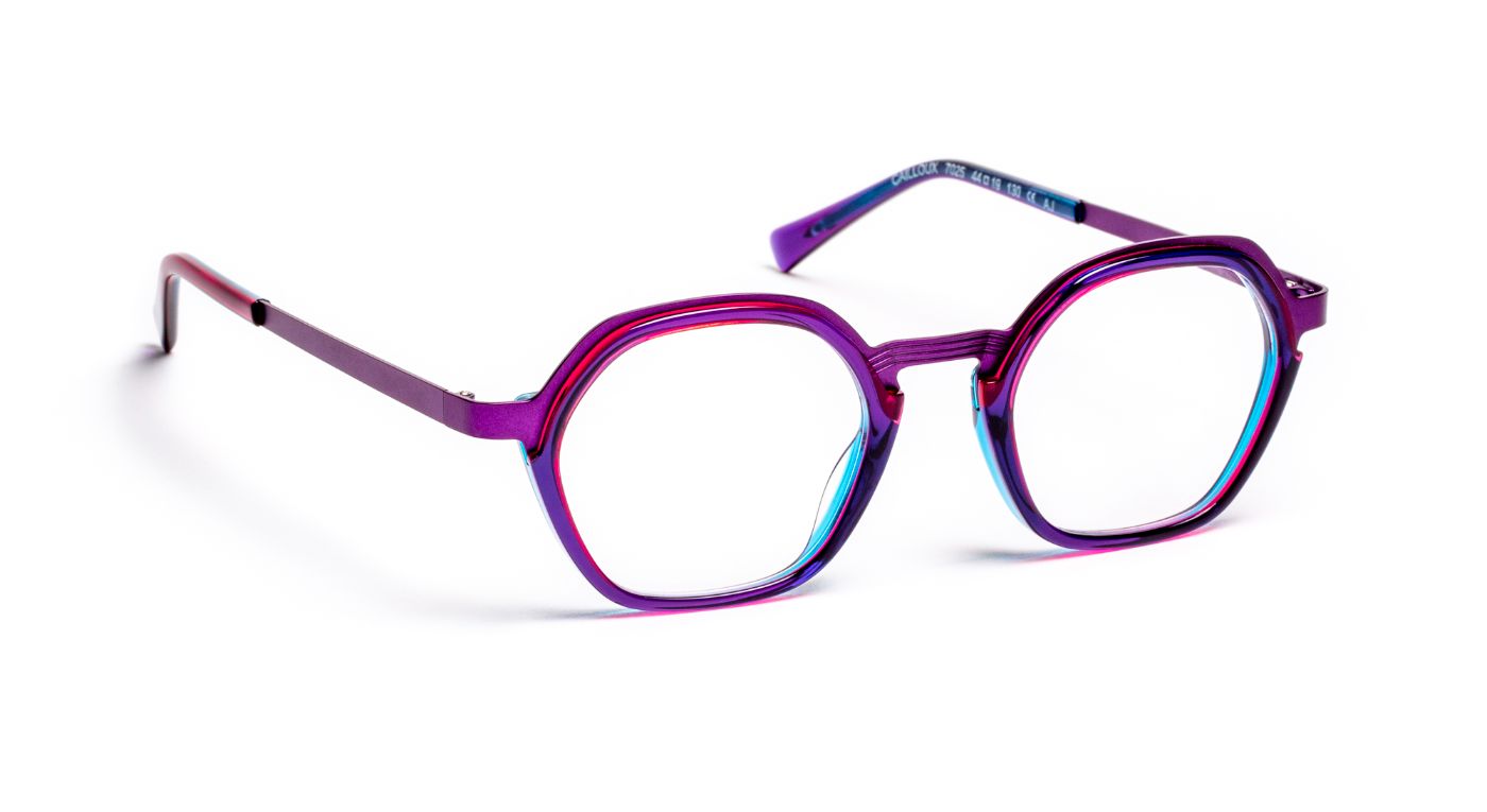 Cailloux C7025 Transparent Purple/Blue