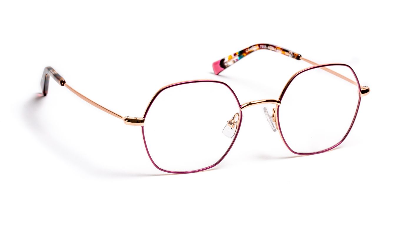 Camelia C7555 Plum/Rose Gold Shiny