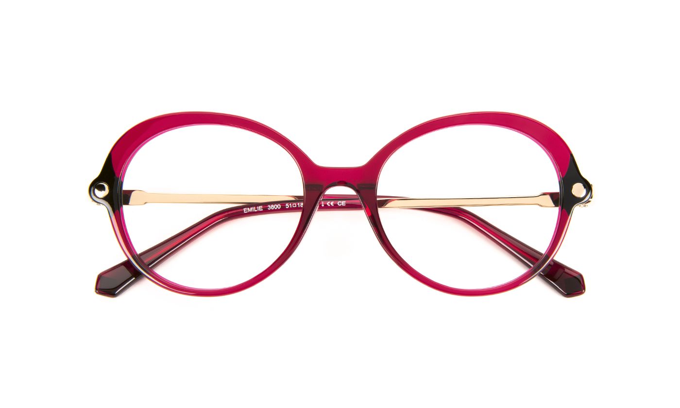 Emilie C3800 Plum/Black