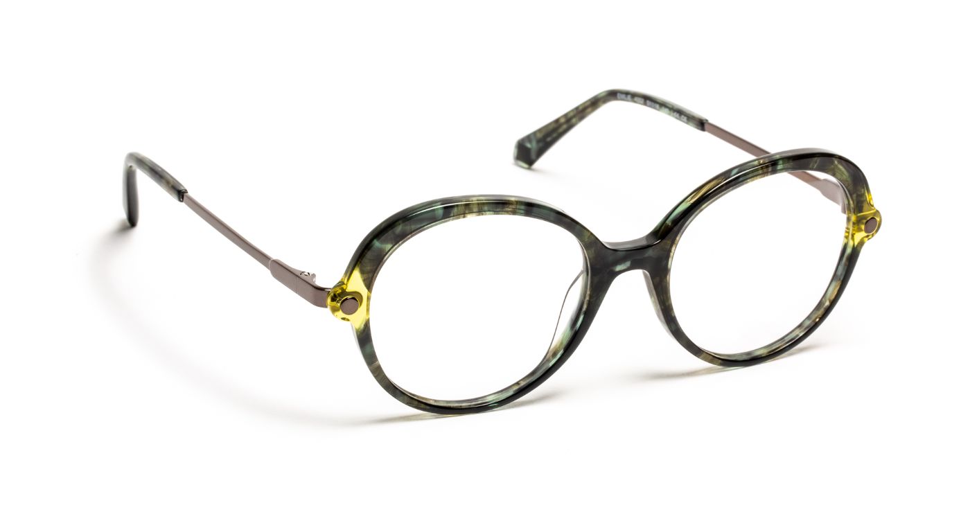 Emilie C4552 Tortoiseshell Green/Lemon