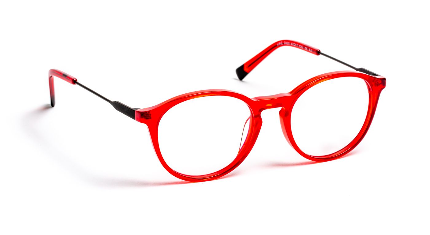 Like C3000 Red Bright/Black Satin