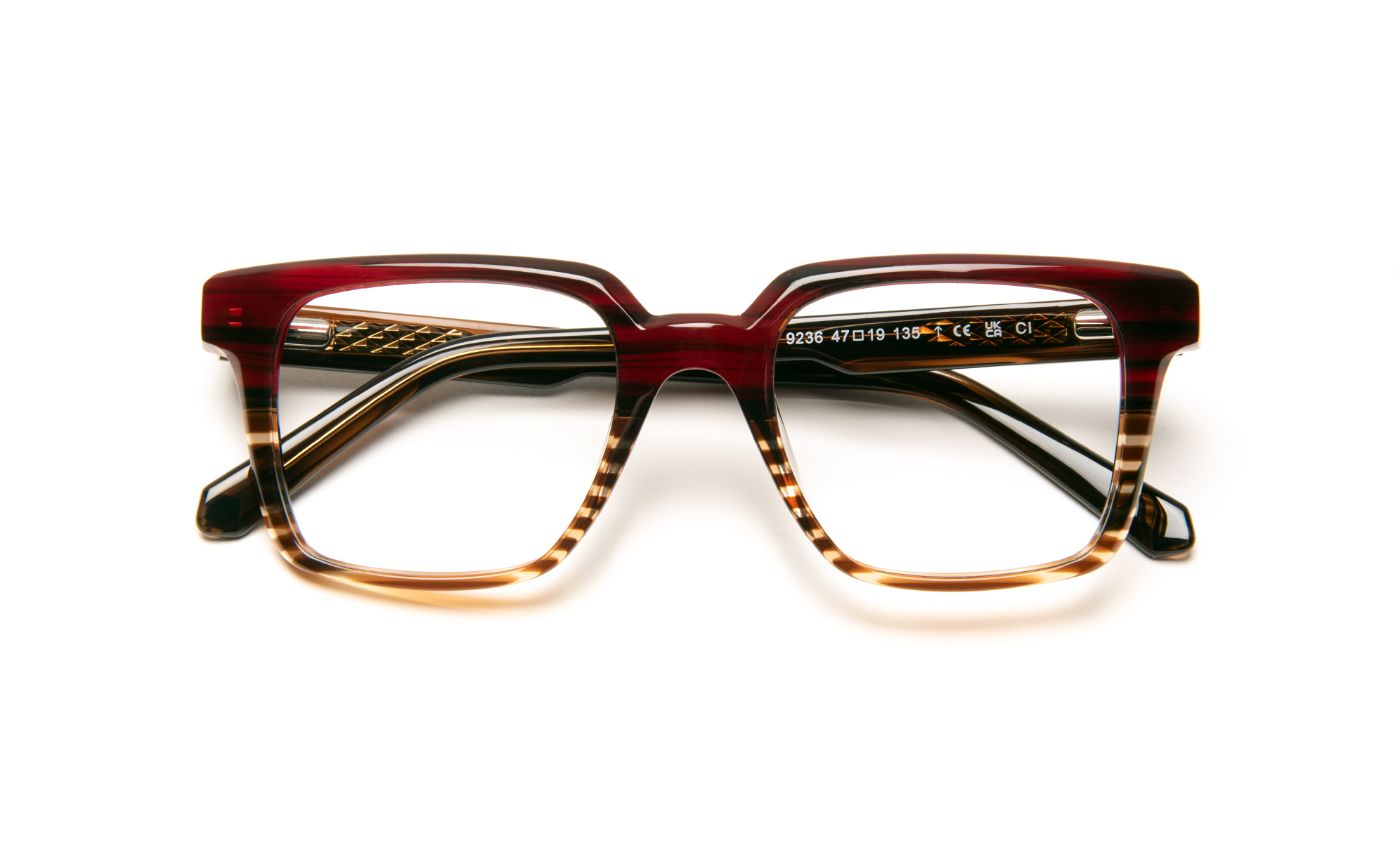 Louis C9236 Tortoiseshell Gradient/Burgundy