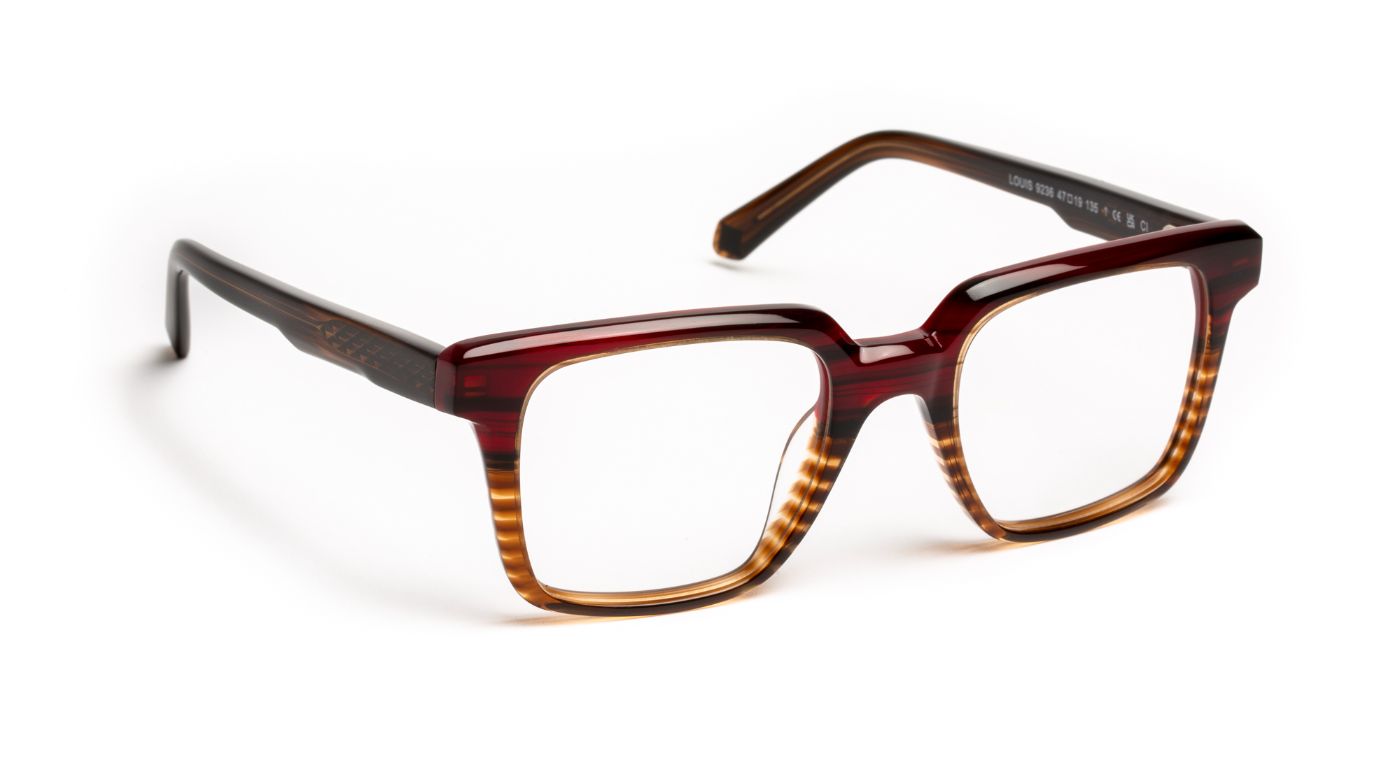 Louis C9236 Tortoiseshell Gradient/Burgundy