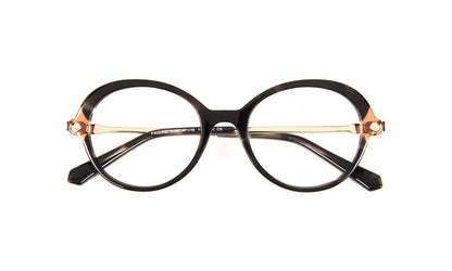 PAULINE C0195 Black/Brown