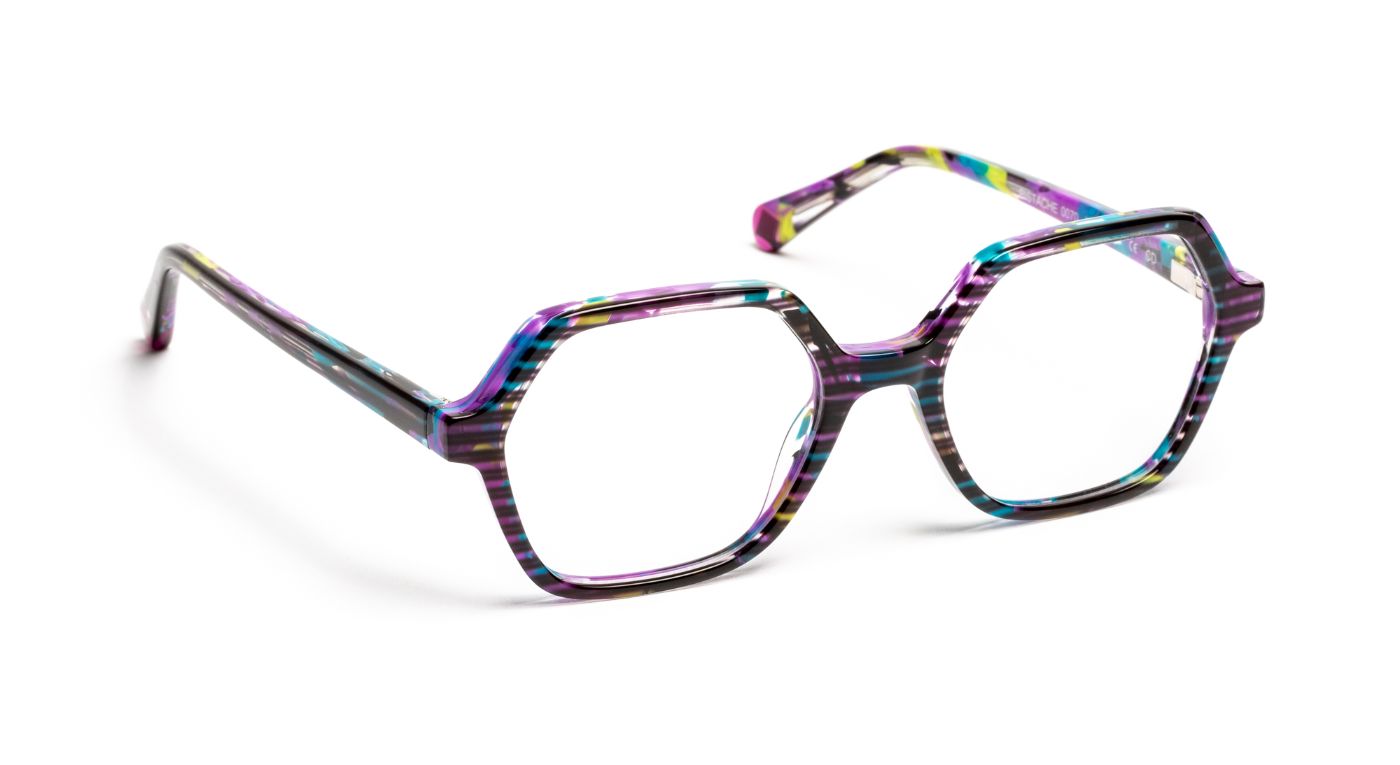 Pistache C0070 Striped Black/Safari Purple