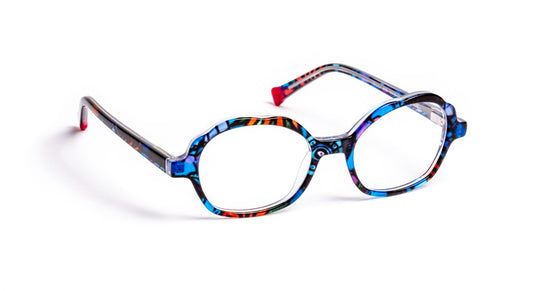 Tralala C2575 Floral Blue/Fuchsia