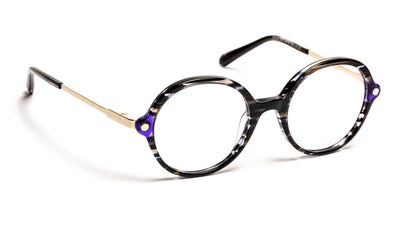 Venus C0078 Black Striped/Purple Dark