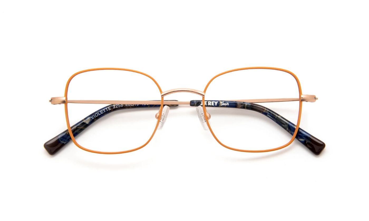 Violette C2258 Orange/Rose Gold Satin