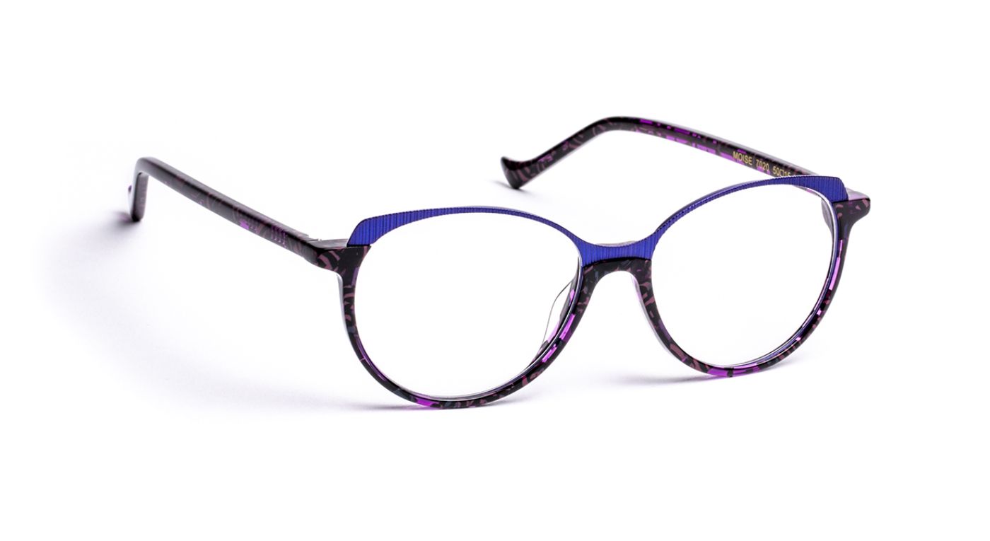 Moise C7020 Purple Tortoiseshell/Blue