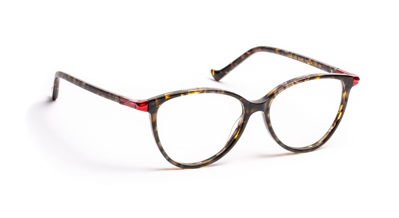 Quadri C9045 Tortoiseshell/Red