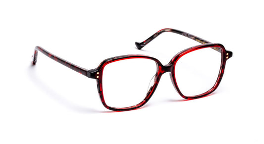 Qwartz C3590 Red Tortoiseshell/Matte Black