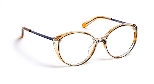 Sam C9020 Brown Light/Blue Satin