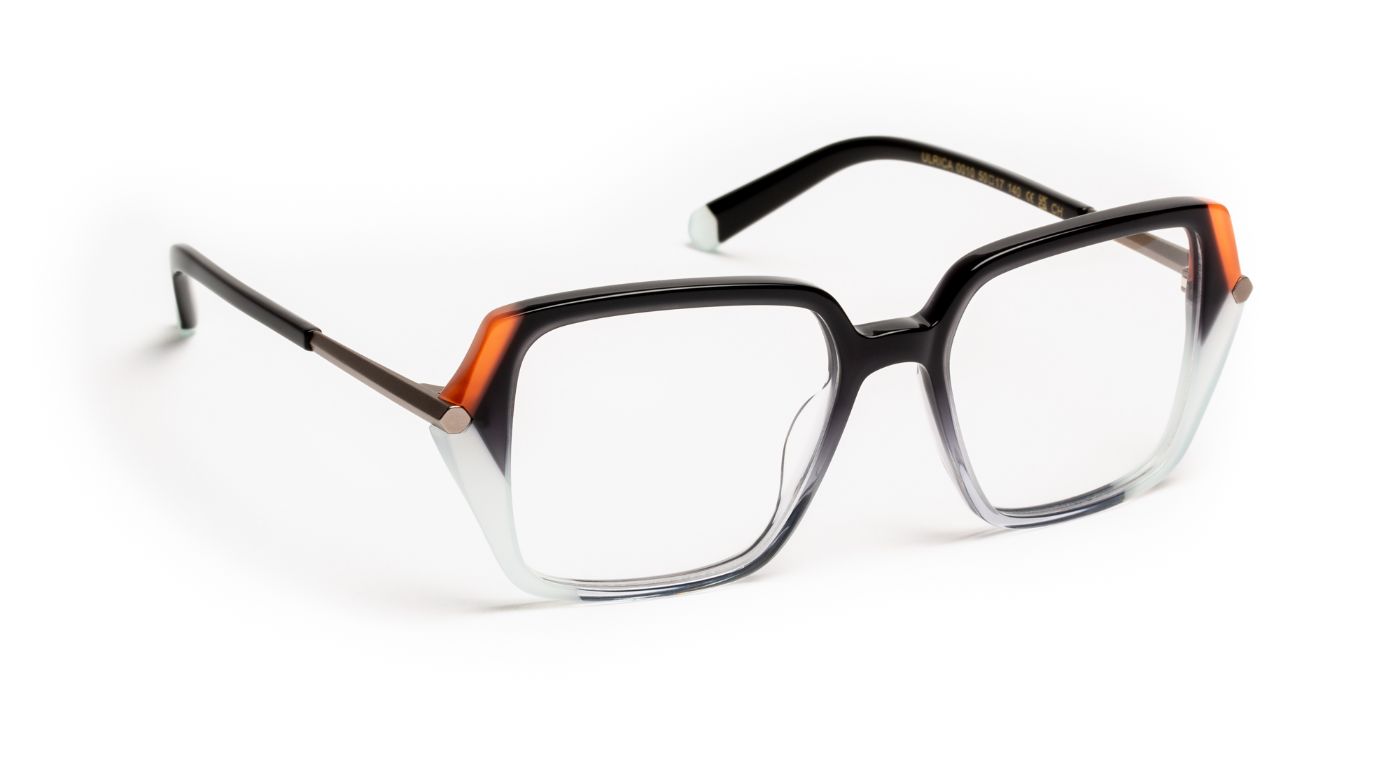 Ulrica C0010 Black Gradient/White Pearly