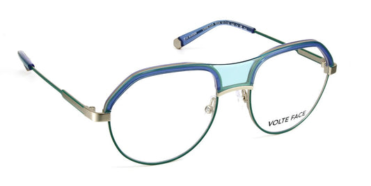 Vanessa C5024 Green Pin/Gold/Blue