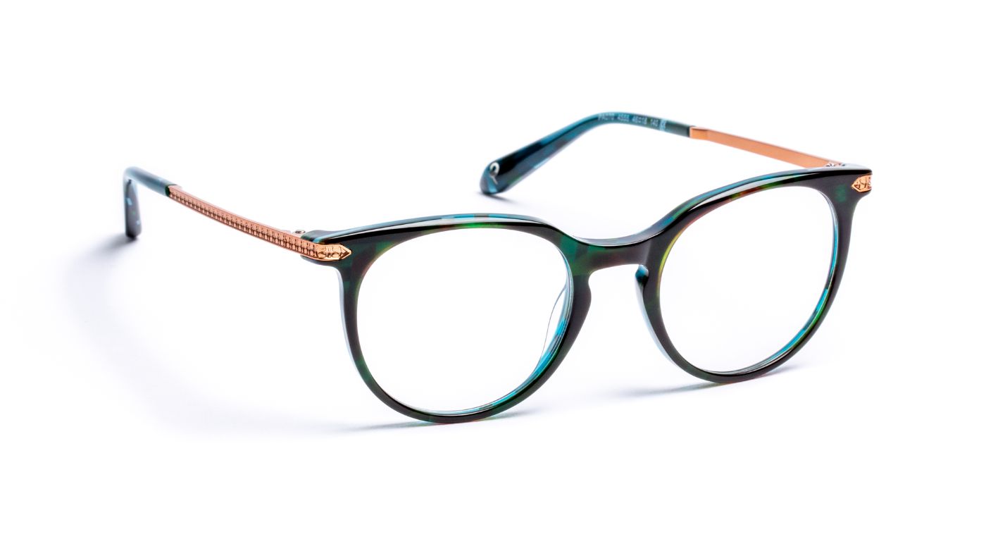 PA070 C4555 Tortoiseshell Green/Rose Gold