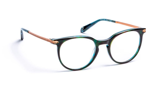 PA070 C4555 Tortoiseshell Green/Rose Gold