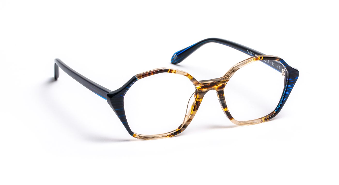 PA077 C9020 Tortoiseshell/Blue Striped