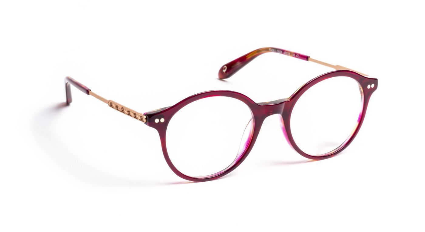 PA081 C3558 Burgundy/Rose Gold