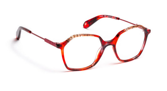 PA089 C3090 Red Pearly/Fabric Brown/Burgundy