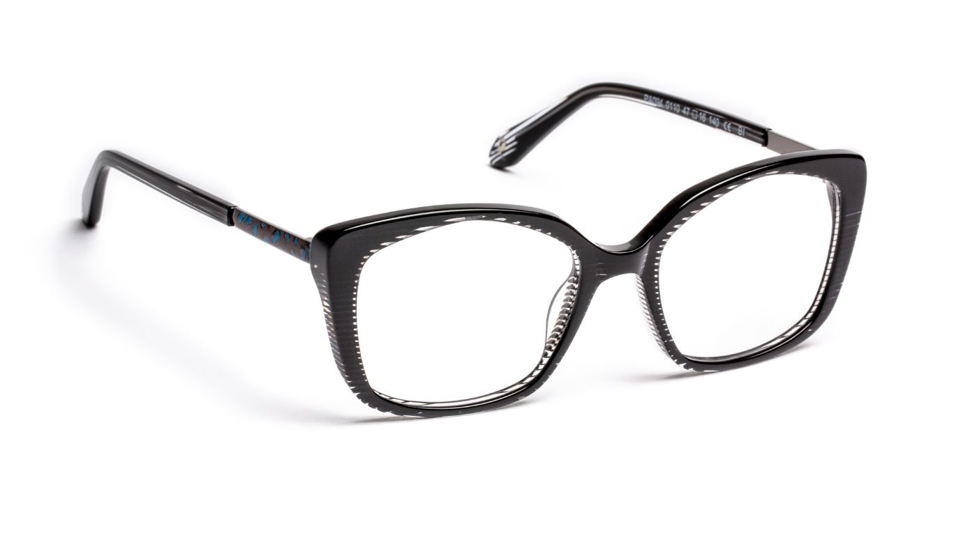 PA094 C0110 Black Striped/Ruthenium Shiny