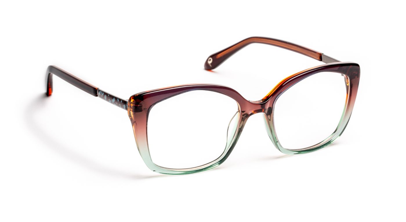 PA094 C4075 Gradient Brown/Green/Ruthenium Shiny