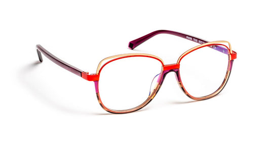 PA096 C7530 Gradient Purple Brown/Red/Satin Gold