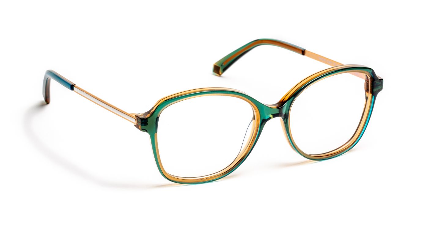 PA099 C4089 Green/Satin Gold/White