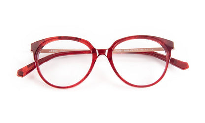 PA101 C3550 Burgundy/Rose Gold Satin/Cherry