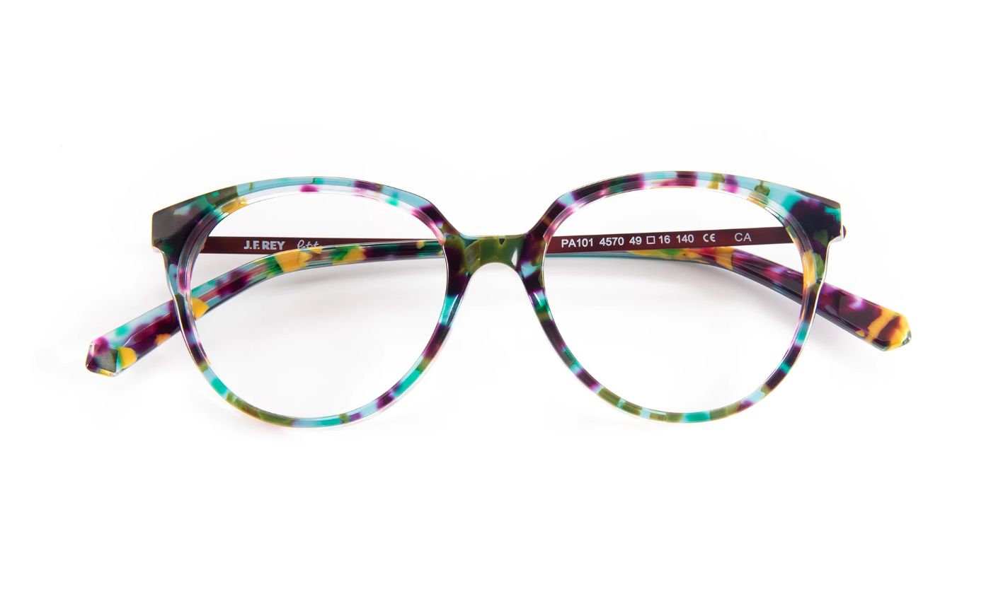 PA101 C4570 Tortoiseshell Green/Cherry/Purple