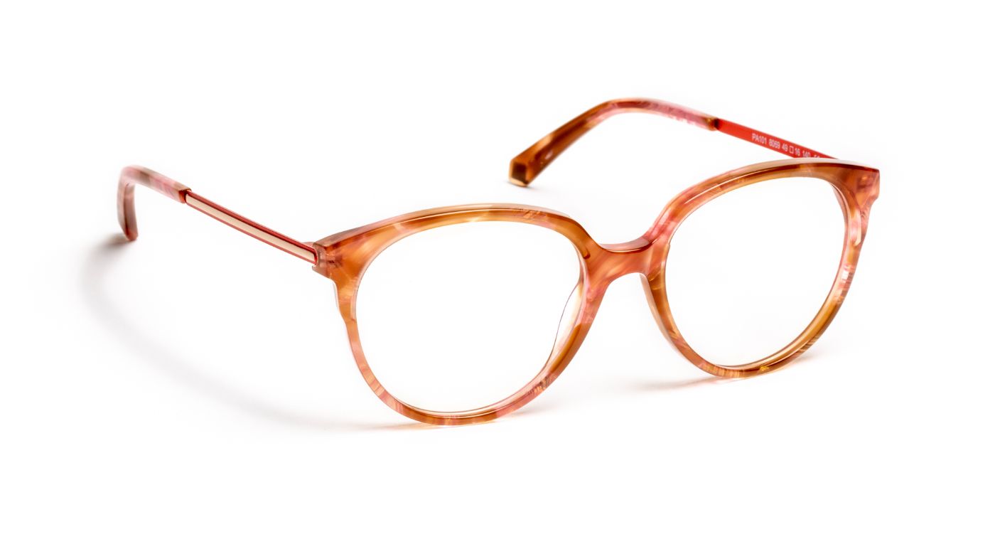 PA101 C8069 Pink Tortoiseshell/Red/Cream