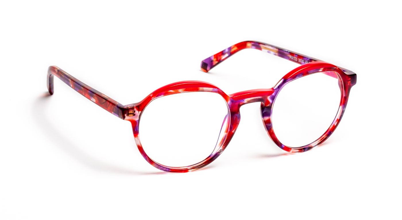 PA103 C3530 Pink Tortoiseshell/Purple/Red