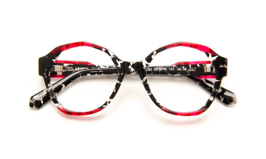 PA107 C0182 Leopard Black/Pink