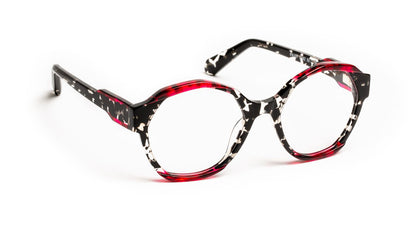 PA107 C0182 Leopard Black/Pink