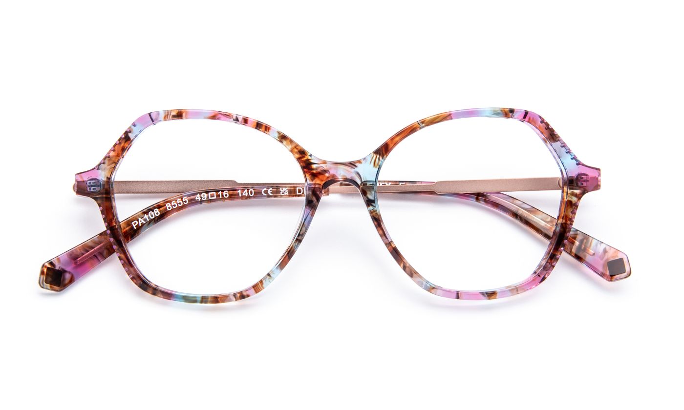 PA108 C8555 Pink Tortoiseshell/Gold Orse
