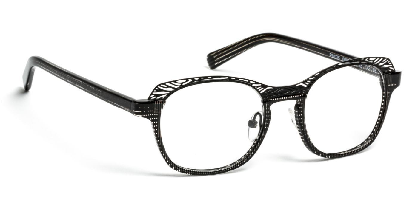 PM035 C0000 Black Pixel/Black Satin