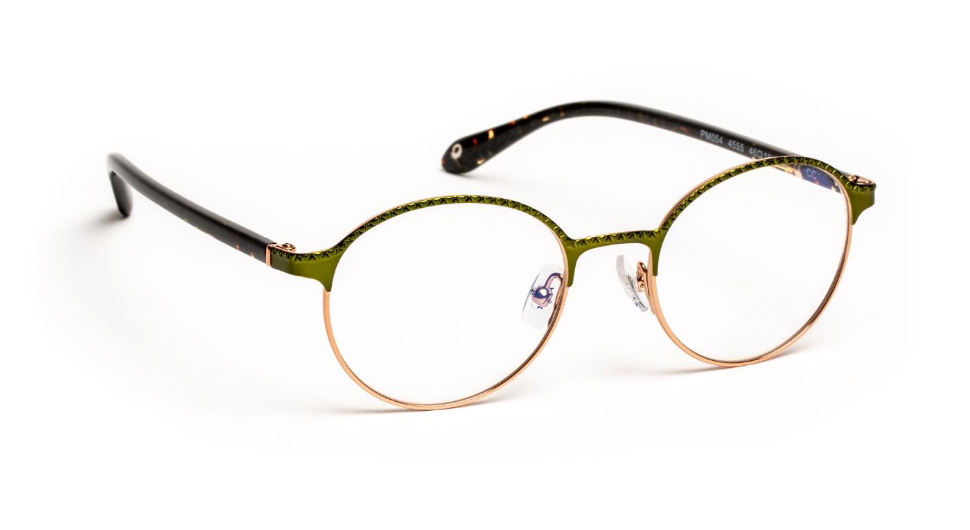 PM054 C4555 Khaki/Rose Gold Shiny