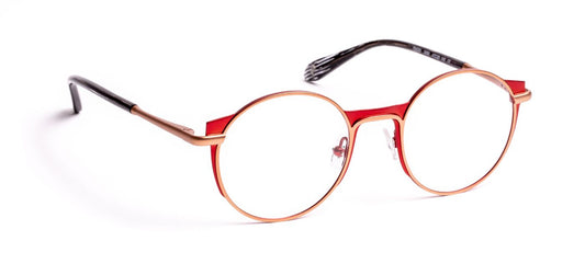 PM055 C3069 Rose Gold/Red Satin