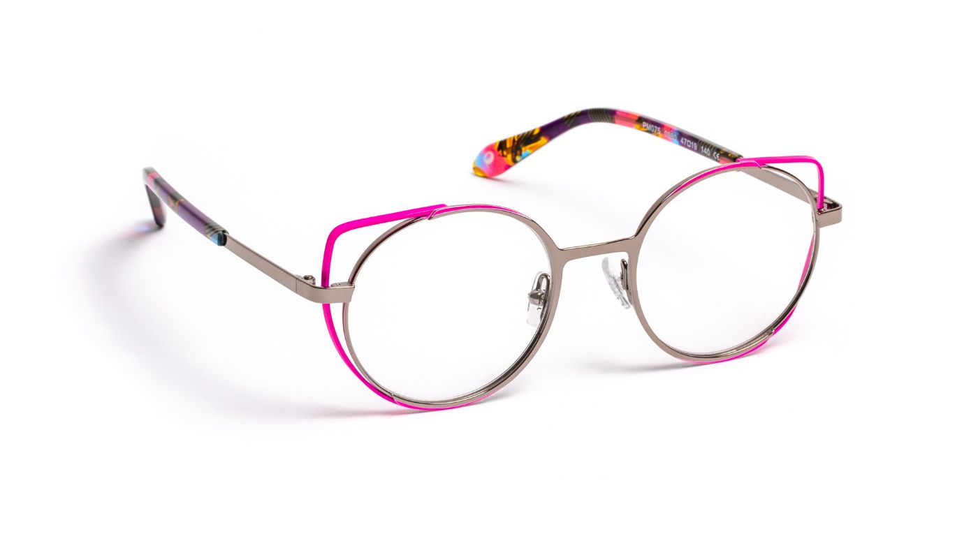 PM075 C0980 Gunmetal Shiny/Purple Fluorescent