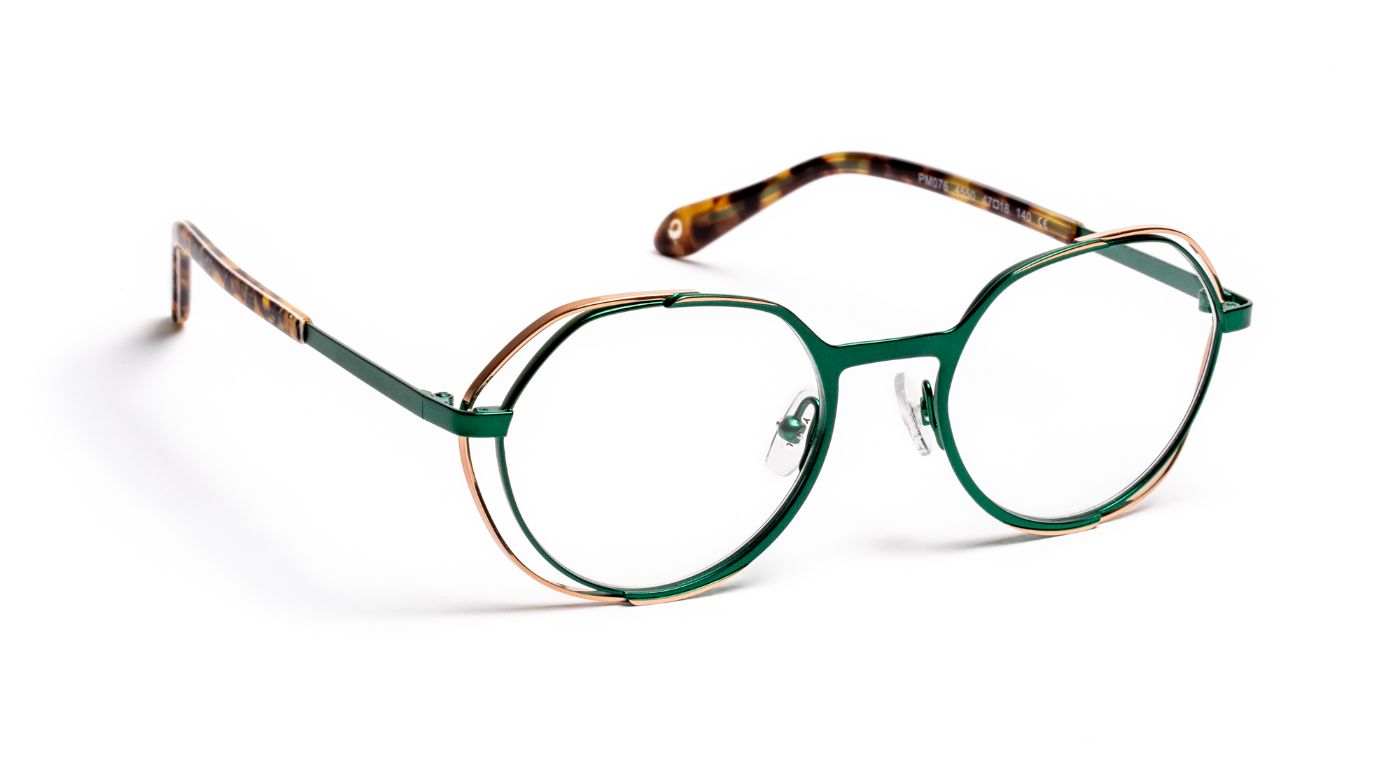 PM076 C4550 Green Dark/Rose Gold Shiny