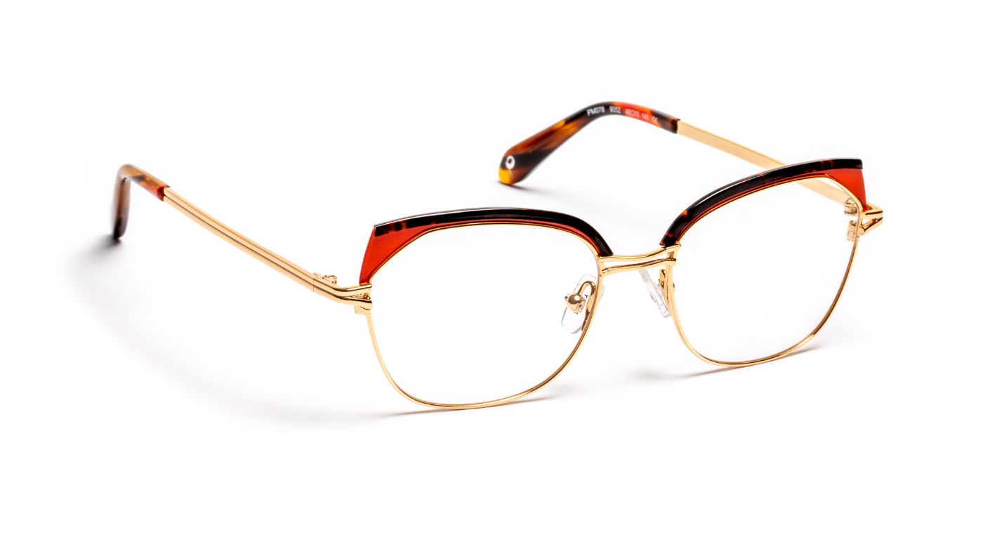 PM078 C9052 Shiny Gold/Tortoiseshell/Red