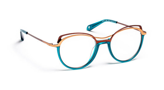 PM082 C2590 Blue Lagon/Brown/Rose Gold
