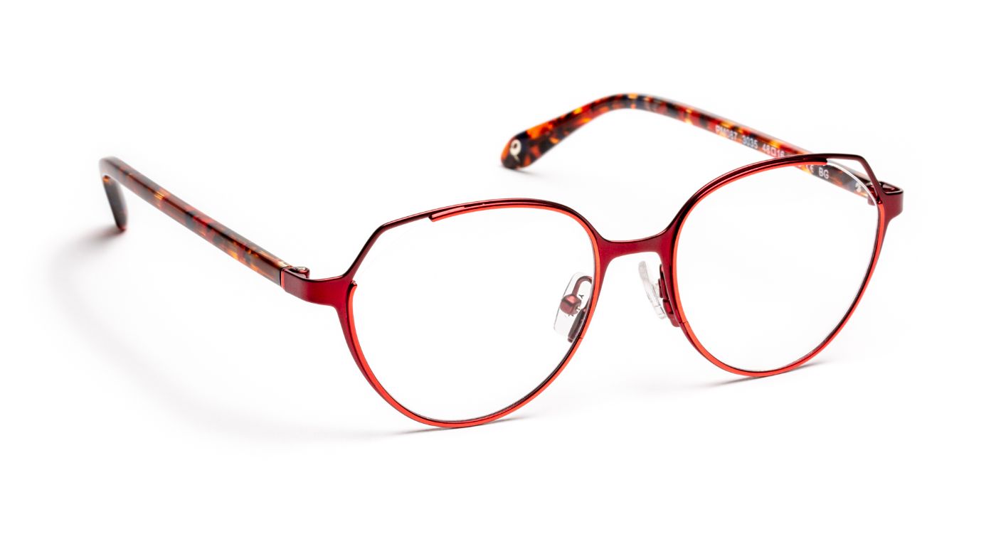 PM087 C3035 Red Shiny/Burgundy Satin